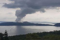 Wulkan Taal ożył. Turyści publikują niesamowite zdjęcia