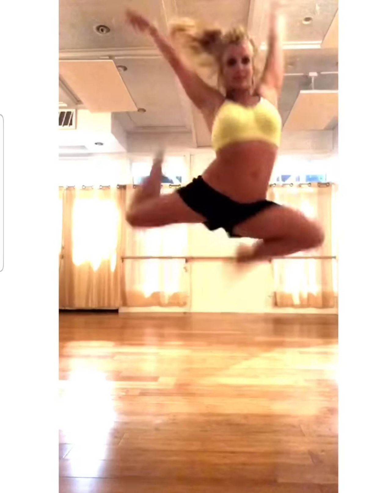 Britney Spears złamała nogę podczas tańca