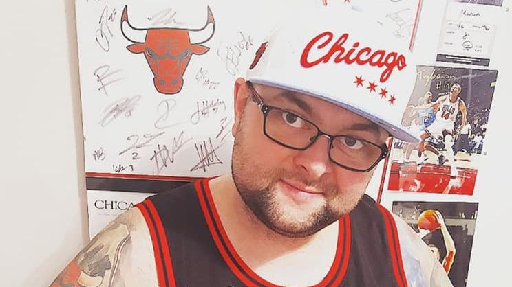 Zdjęcie okładkowe artykułu: Archiwum prywatne / Na zdjęciu: Marcin Więckowski, organizator zlotu fanów Chicago Bulls