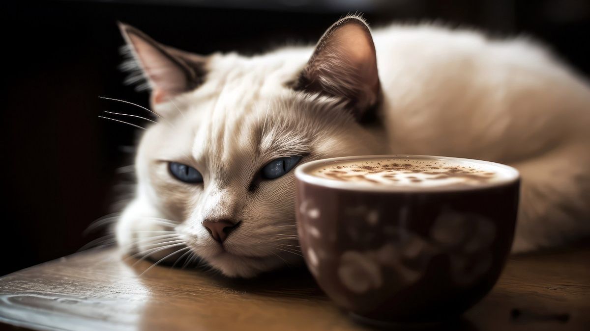 Kocia kawiarnia to miejsce dla miłośników tych zwierząt.