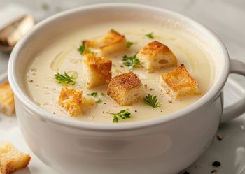 Nie jej używam do rosołu, tylko przygotowuję zupę-krem. Prosta jak mało co, a pyszna