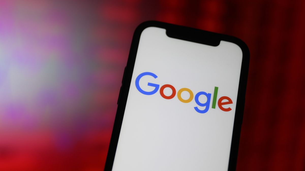 The Google logo is seen in this illustration photo in Warsaw, Poland on 08 March, 2023. (Photo by Jaap Arriens/NurPhoto via Getty Images)