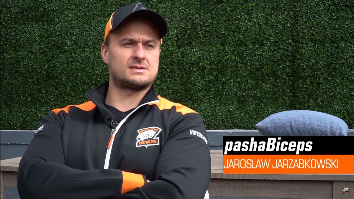 YouTube / Virtus.pro / Jarosław 'PashaBiceps' Jarząbkowski