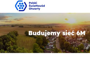 Materiały promocyjne Polskiego Światłowodu Otwartego