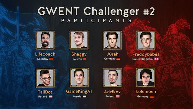 Uczestnicy GWENT Challenger #2