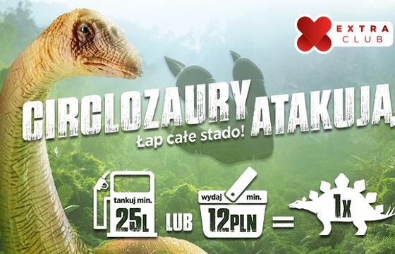 Circle K z akcją Circlozaury promuje swój program lojalnościowy