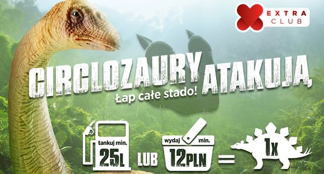 Circle K z akcją Circlozaury promuje swój program lojalnościowy