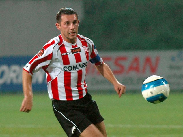 Łukasz Skrzyński jako kapitan Cracovii w sezonie 2006/2007