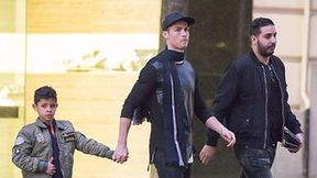 Ronaldo na zakupach z synem. Piłkarz Realu nie rusza się nigdzie bez ochroniarza