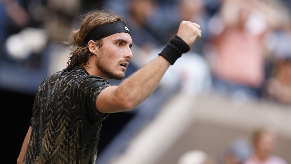 PAP/EPA / JUSTIN LANE / Na zdjęciu: Stefanos Tsitsipas