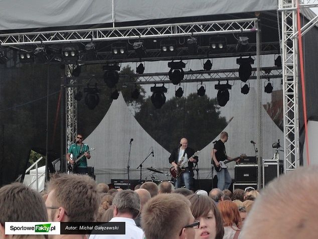 Gdańszczanom zgromadzonym na prezentacji przygrywał zespół Gdańskie Lwy