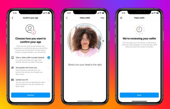 Instagram: testy nowych metod weryfikacji wieku w kolejnych krajach
