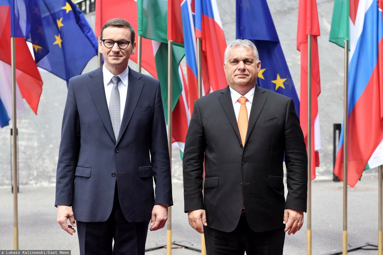 Mateusz Morawiecki i Viktor Orban