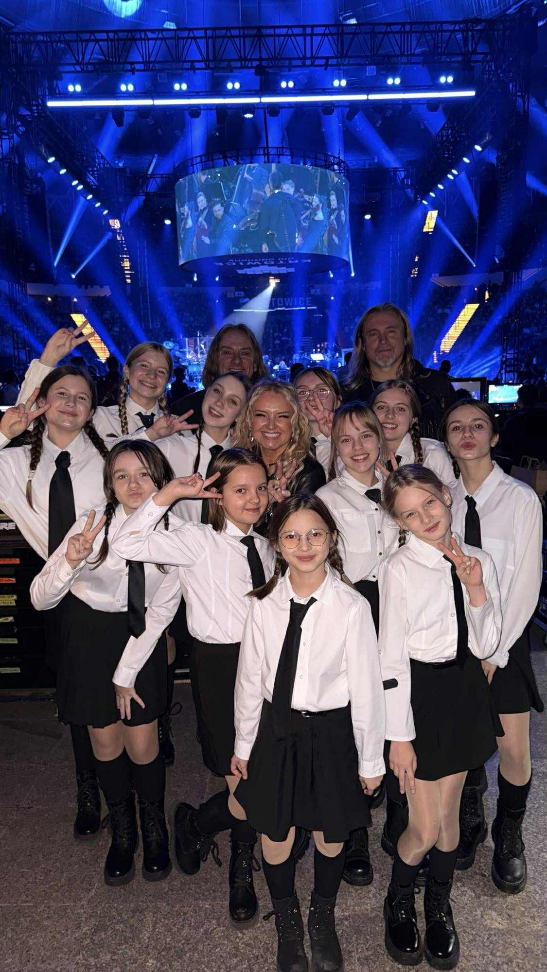 Katowice: "Wojownicy Światła" z Konina rozśpiewali Spodek