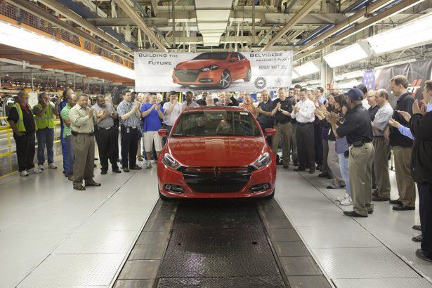 Pierwszy Dodge Dart zjechał z taśmy produkcyjnej!