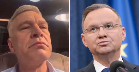 Żebrowski parodiuje Dudę. Nagranie hitem w sieci