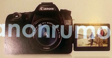 Canon EOS 70D przyłapany - znamy prawdopodobną specyfikację