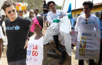 Orlando Bloom poleciał do Liberii! (ZDJĘCIE)