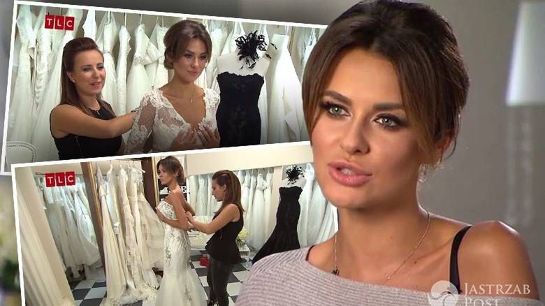 Natalia Siwiec w programie "Salon sukien ślubnych" w TLC