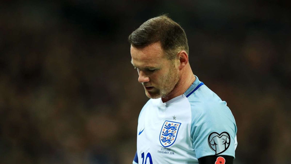 Wayne Rooney w barwach reprezentacji Anglii