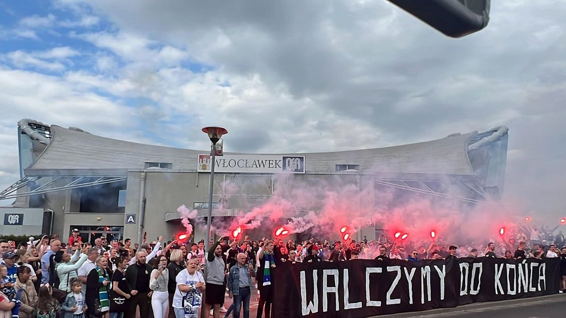 WP SportoweFakty / Rafał Sobierański / Na zdjęciu: kibice Anwilu Włocławek
