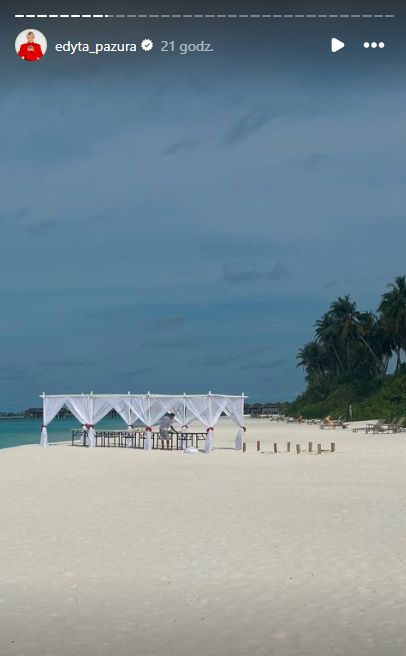 Pazurowie odnowili przysięgę małżeńską na Malediwach