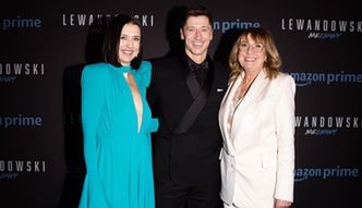 Najbliżsi towarzyszyli Lewandowskiemu na premierze. Odważna stylizacja siostry