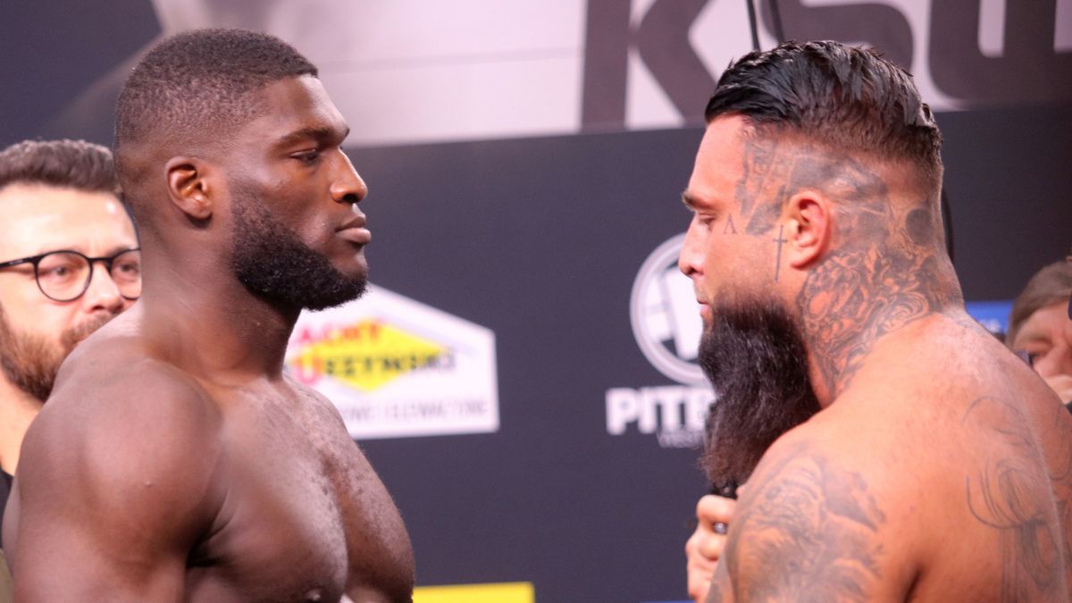 WP SportoweFakty / Mateusz Czarnecki / Na zdjęciu: Izu Ugonoh i Quentin Domingos