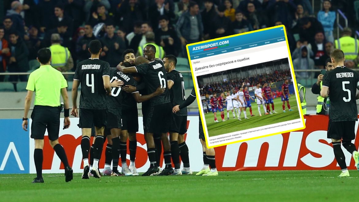 Getty Images / azerisport.com / Na zdjęciu: piłkarze Karabachu i Rakowa