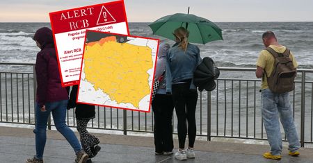 Ostrzeżenia w północnej Polsce. Wydano też alert RCB