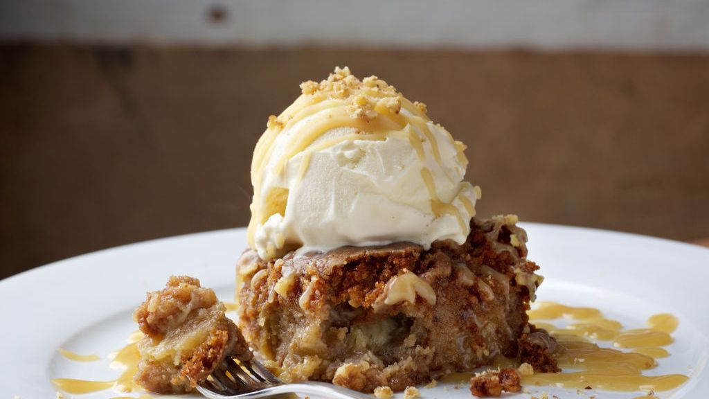 Przepis na lody szarlotka. Zdjęcie ilustracyjne 