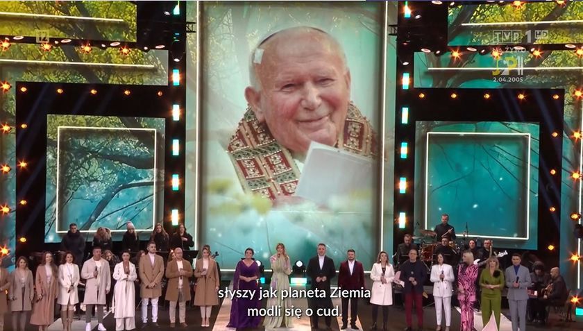 Tak wyglądała scena TVP w Wadowicach 