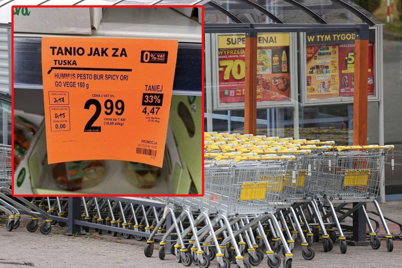 Promocja "Tanio jak za Tuska"? Biedronka tego nie wymyśliła