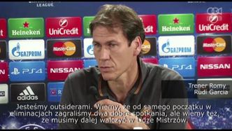 Garcia przedrzeźnia reporterów przed meczem z Bayernem