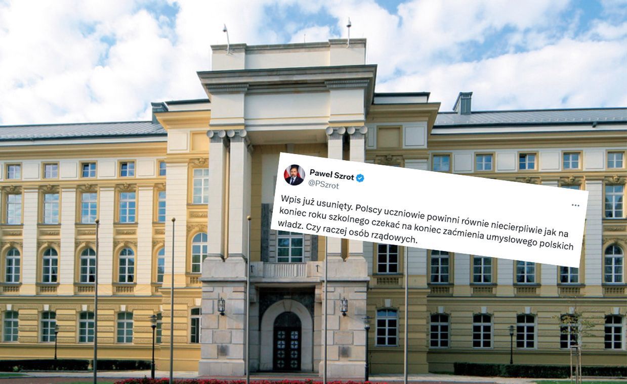 Afera w serwisie X. Kancelaria Premiera skasowała post