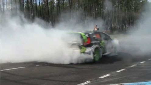 Ken Block i Gymkhana zawitali do Francji