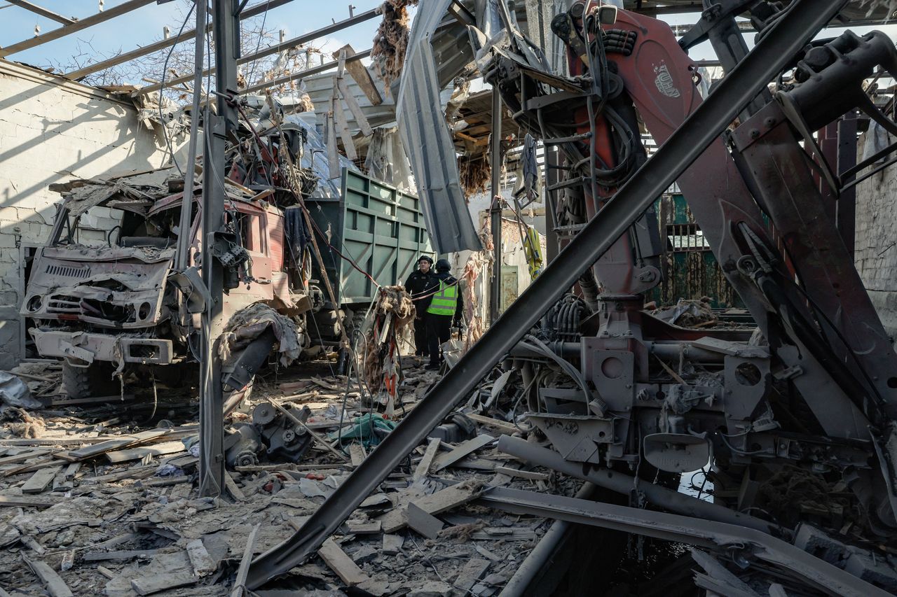 Atak dronów na Charków. Kilkadziesiąt osób rannych