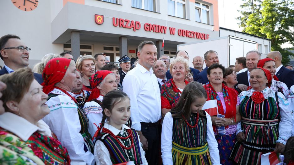 Odrzywół. Koronawirus na spotkaniu Andrzeja Dudy 