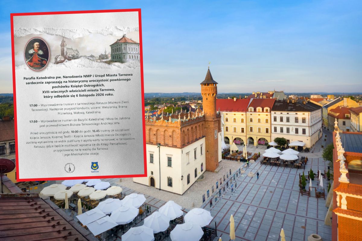 Pogrzeb po 400 latach od śmierci. Wyjątkowa uroczystość w Tarnowie