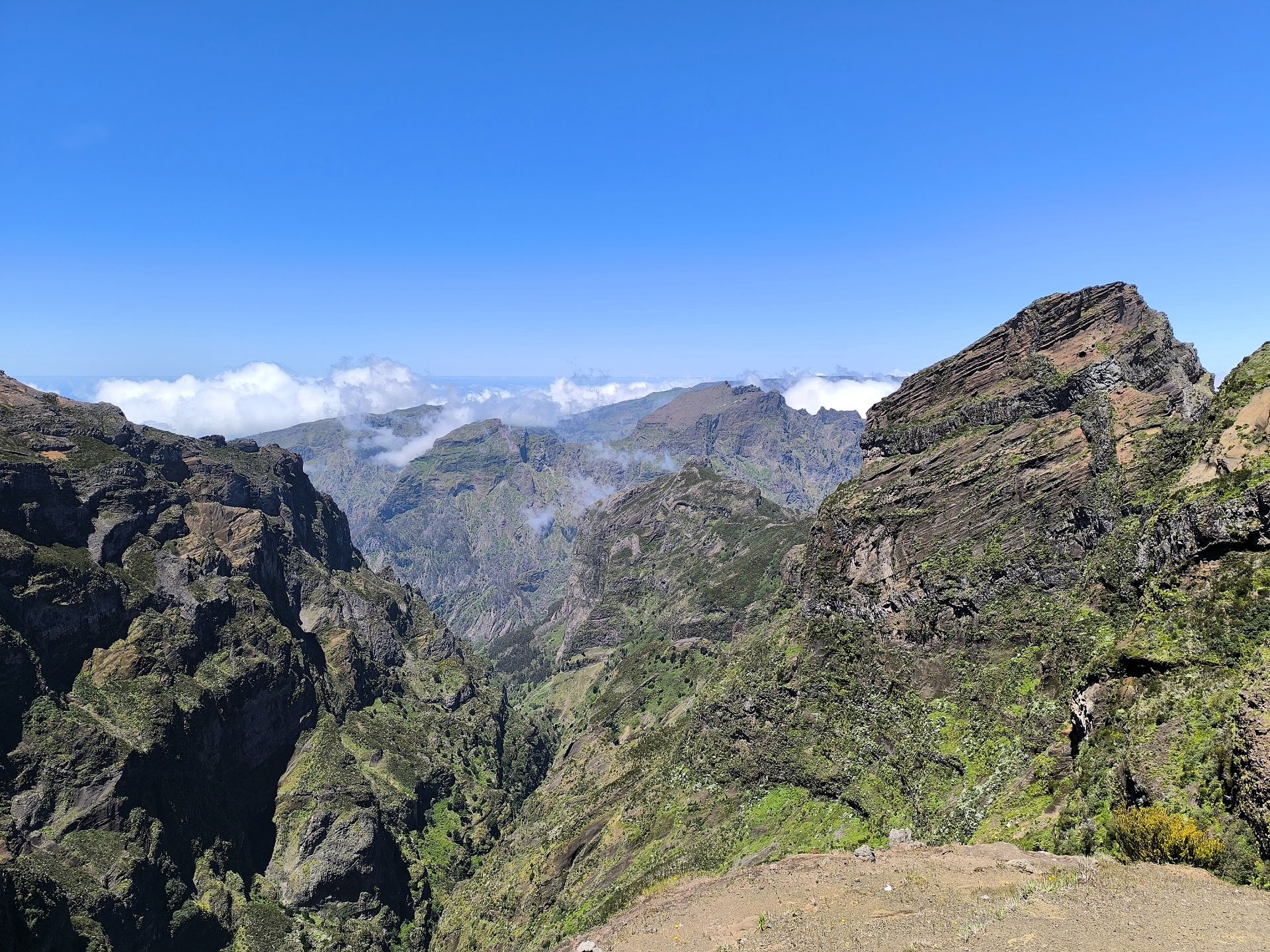 Madera: Szlak na Pico do Arieiro