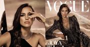 Irina Shayk kusi biustem na okładce "Vogue'a"