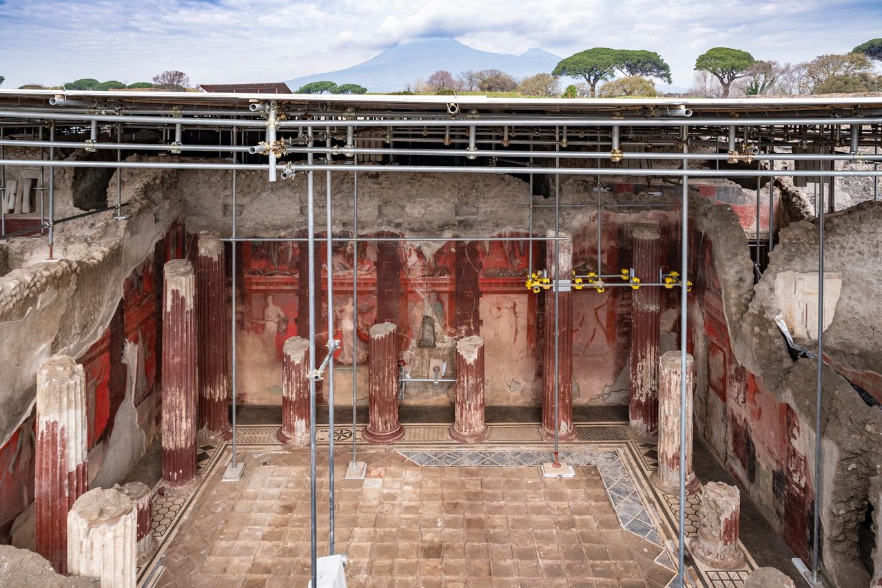 Pompejis neue Fresken enthüllen Geheimnisse des Dionysos-Kults