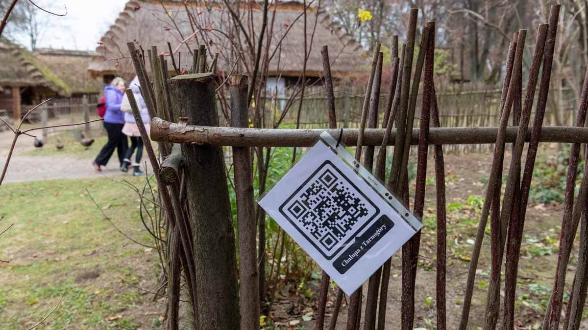 Rozmieszczone kody QR
