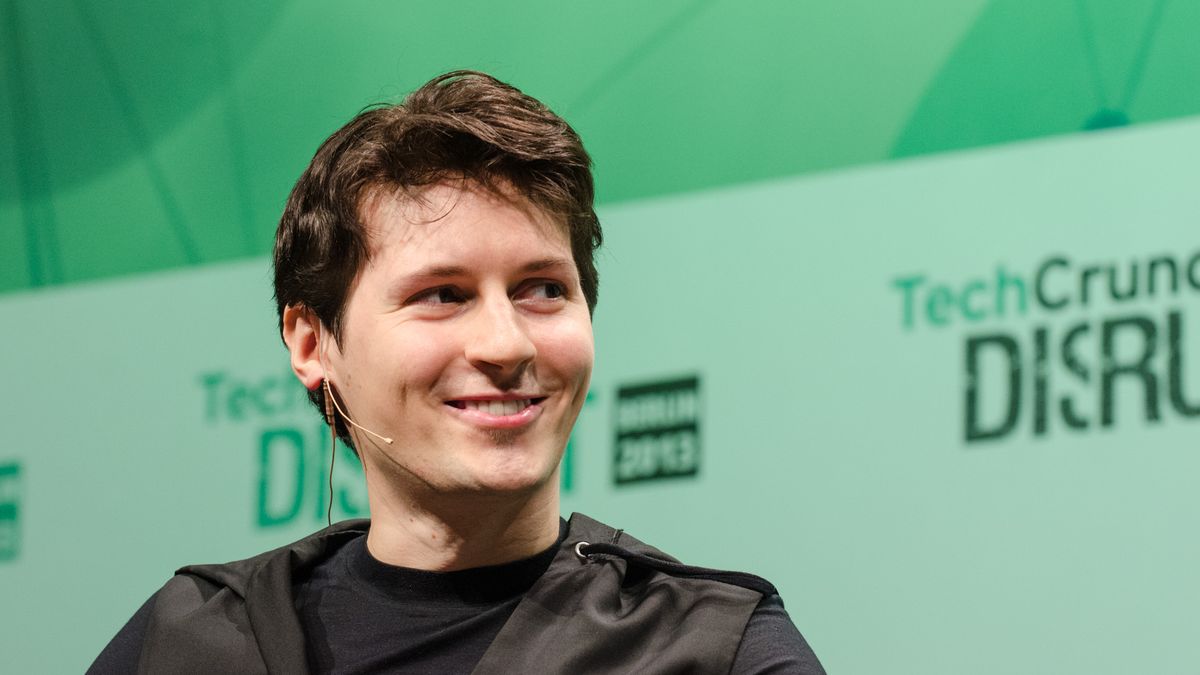 Paweł Durow. fot. TechCrunch na licencji CC BY 2.0