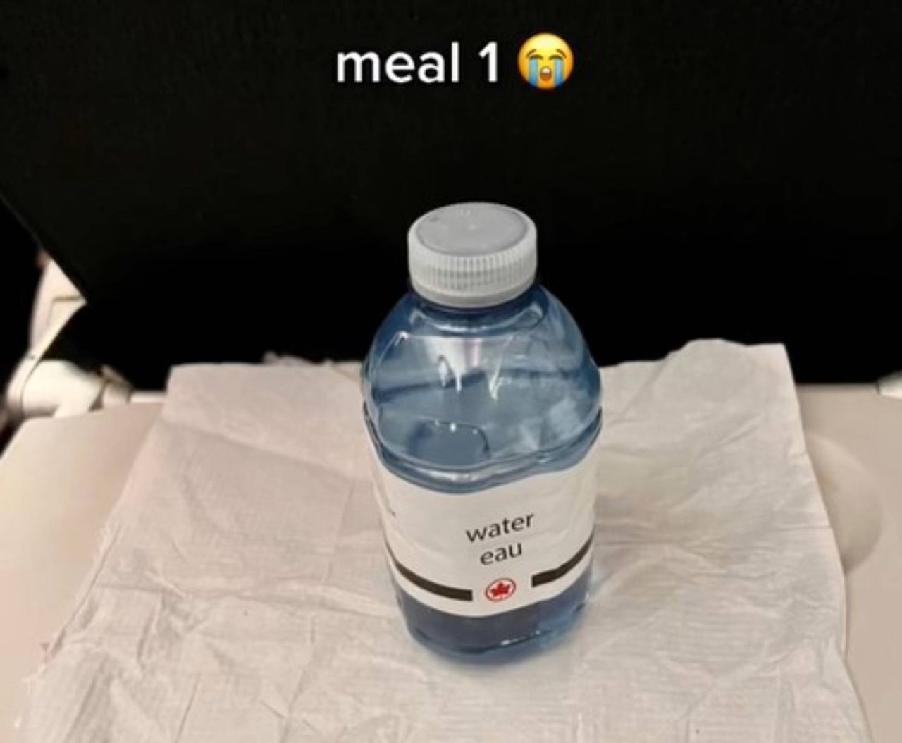 Żenada na pokładzie samolotu Air Canada. Pasażerka pokazała zdjęcie