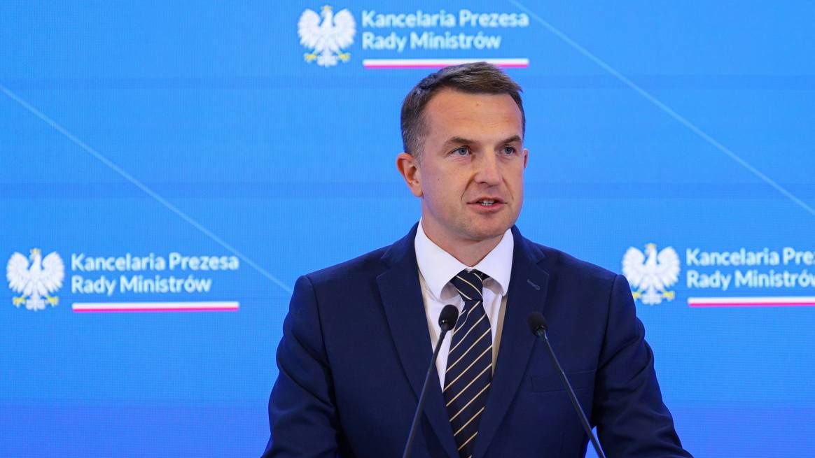 Rzecznik rządu Adam Szłapka