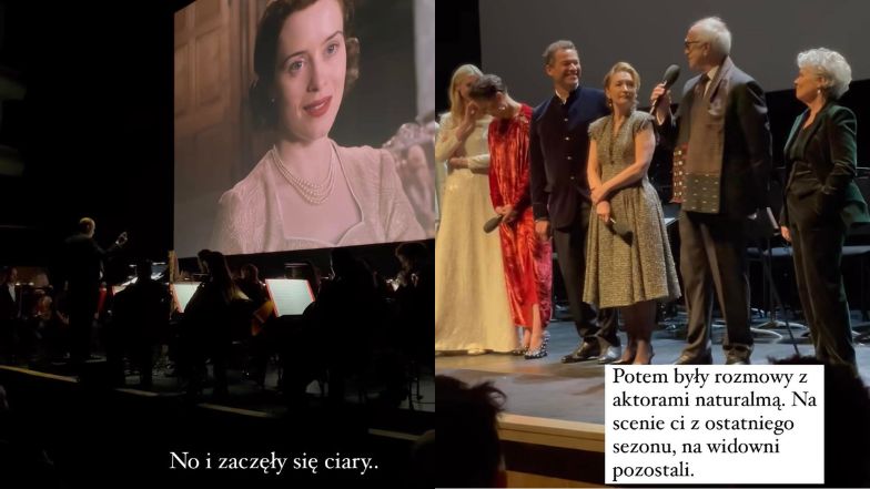 Aleksandra Kwaśniewska relacjonuje premierę finału "The Crown"