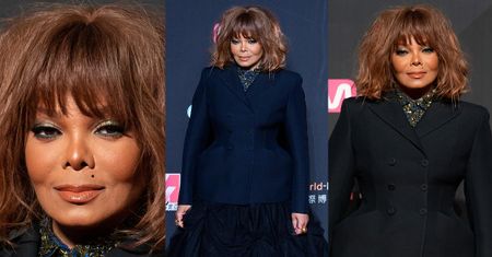 Janet Jackson w mrocznej stylizacji i zmierzwionej peruce