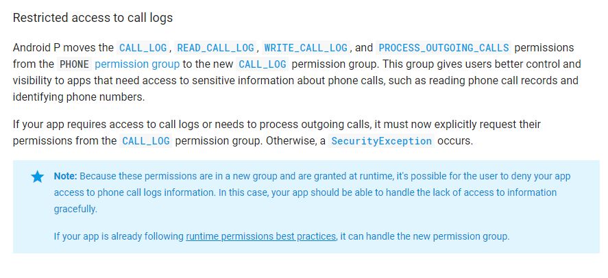 Informacje o zmianach w zakresie prywatności są już opisane w dokumentacji.