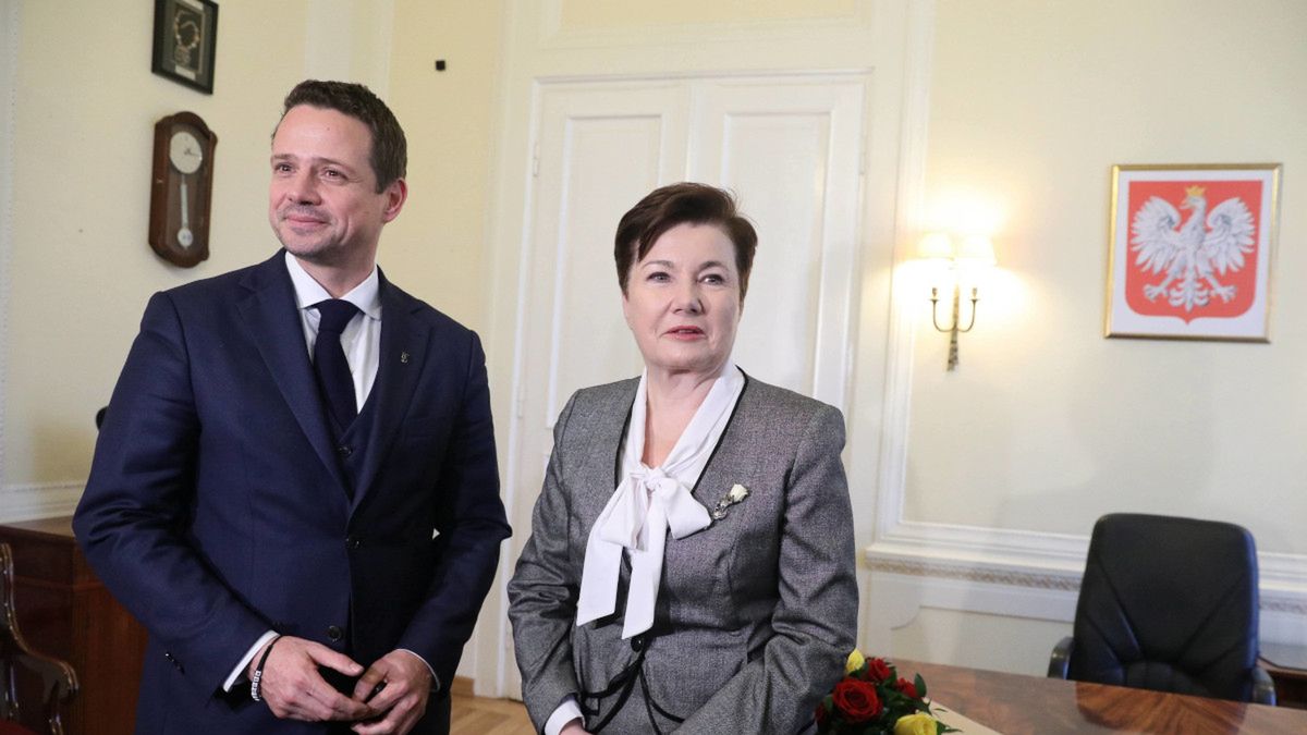 Zdjęcie okładkowe artykułu: PAP /  / Na zdjęciu: Hanna Gronkiewicz-Waltz i Rafał Trzaskowski (z lewej)